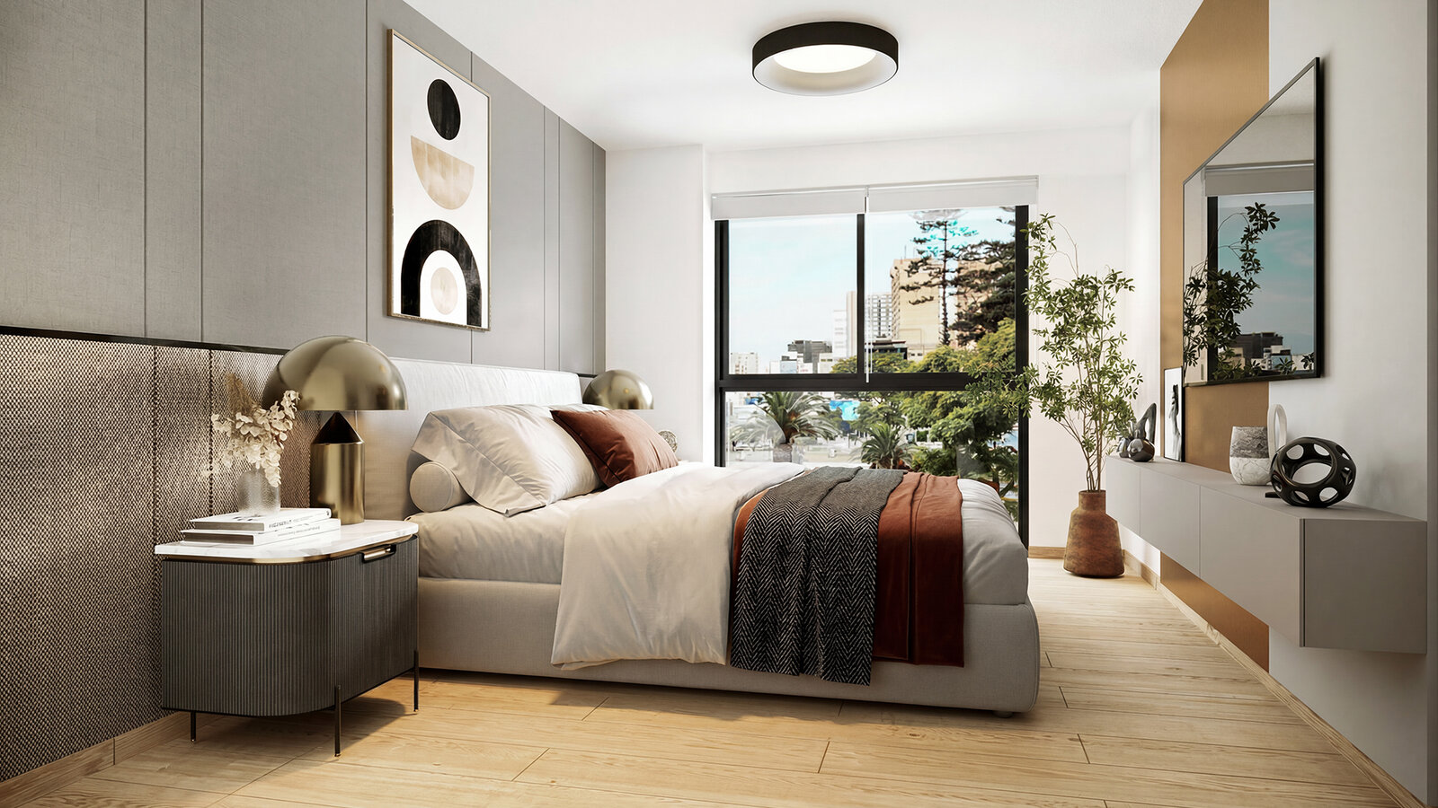 URBAN Miraflores - Dormitorio